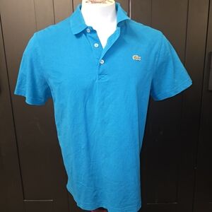 Lacoste Men's Blue Polo Shirt